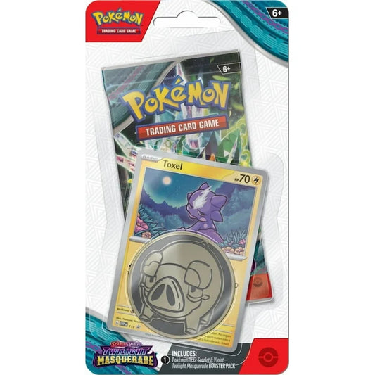 Pokémon: Scarlet & Violet: Twilight Masquerade Checklane Blister Pack