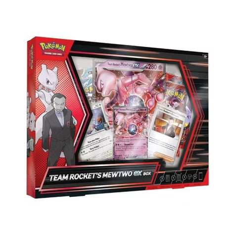 Team Rocket’s Mewtwo EX Box