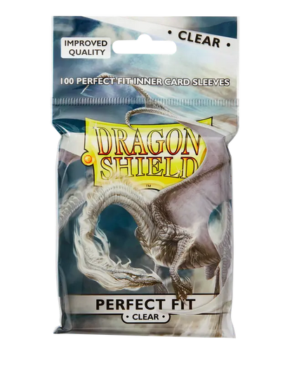 Dragon Shield: Toploading Perfect Fit Sleeves - Clear