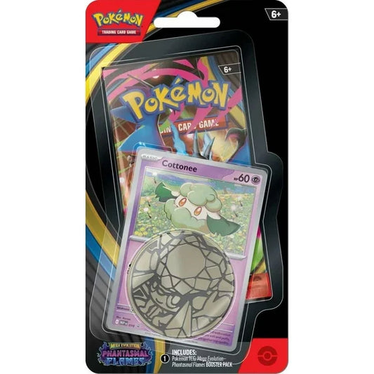 Pokémon: Mega Evolution: Phantasmal Flames Checklane Blister Pack
