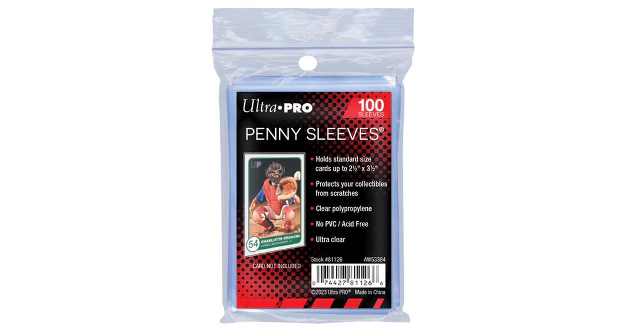 Ultra Pro Penny Sleeves 2.5x3.5 (100-count)
