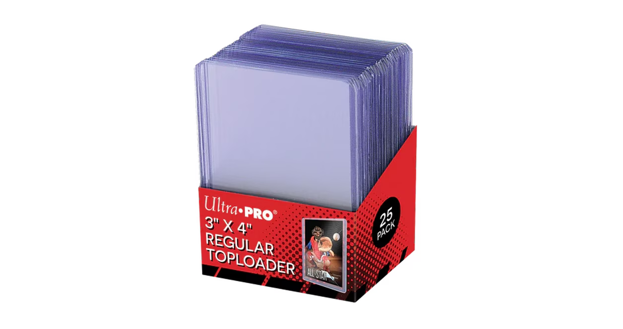 Ultra Pro Toploaders 3x4 - Clear (25-Count)