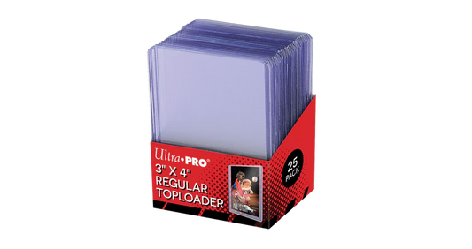 Ultra Pro Toploaders 3x4 - Clear (25-Count)