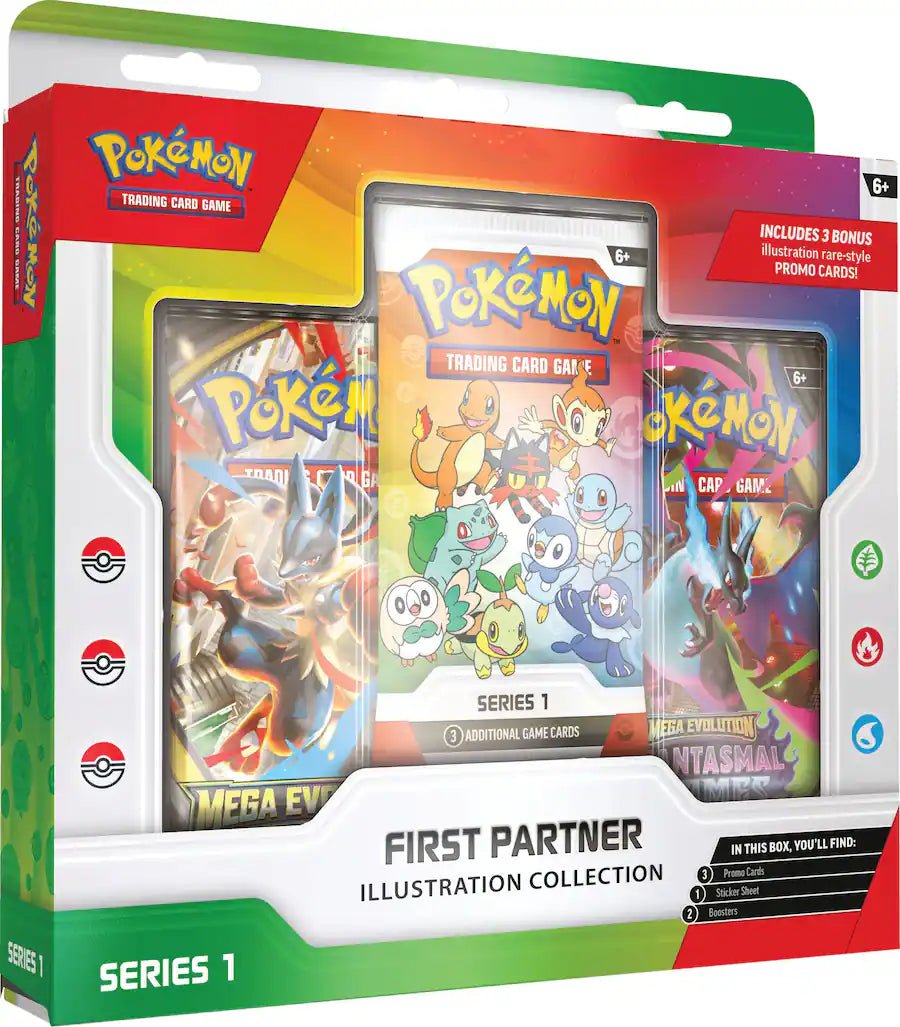 Pokémon: First Partner Illustration Collection - Series 1 - Foul Play Gaming