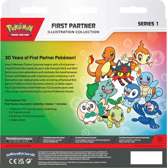 Pokémon: First Partner Illustration Collection - Series 1 - Foul Play Gaming