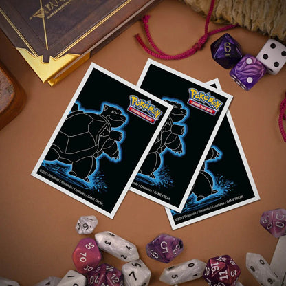 Ultra PRO: Pokémon: Neon Kanto: Blastoise 105ct Apex Deck Protector® Sleeves - Foul Play Gaming