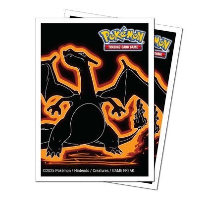 Ultra PRO: Pokémon: Neon Kanto: Charizard 105ct Apex Deck Protector® Sleeves - Foul Play Gaming