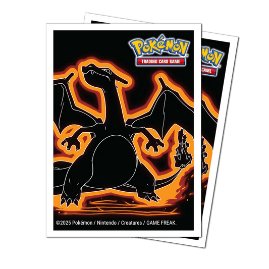 Ultra PRO: Pokémon: Neon Kanto: Charizard 105ct Apex Deck Protector® Sleeves - Foul Play Gaming